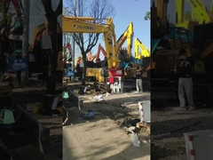 Mini Excavador usado Komatsu PC70-8 Excavadora de segunda mão 48.5KW Potência nominal em estoque